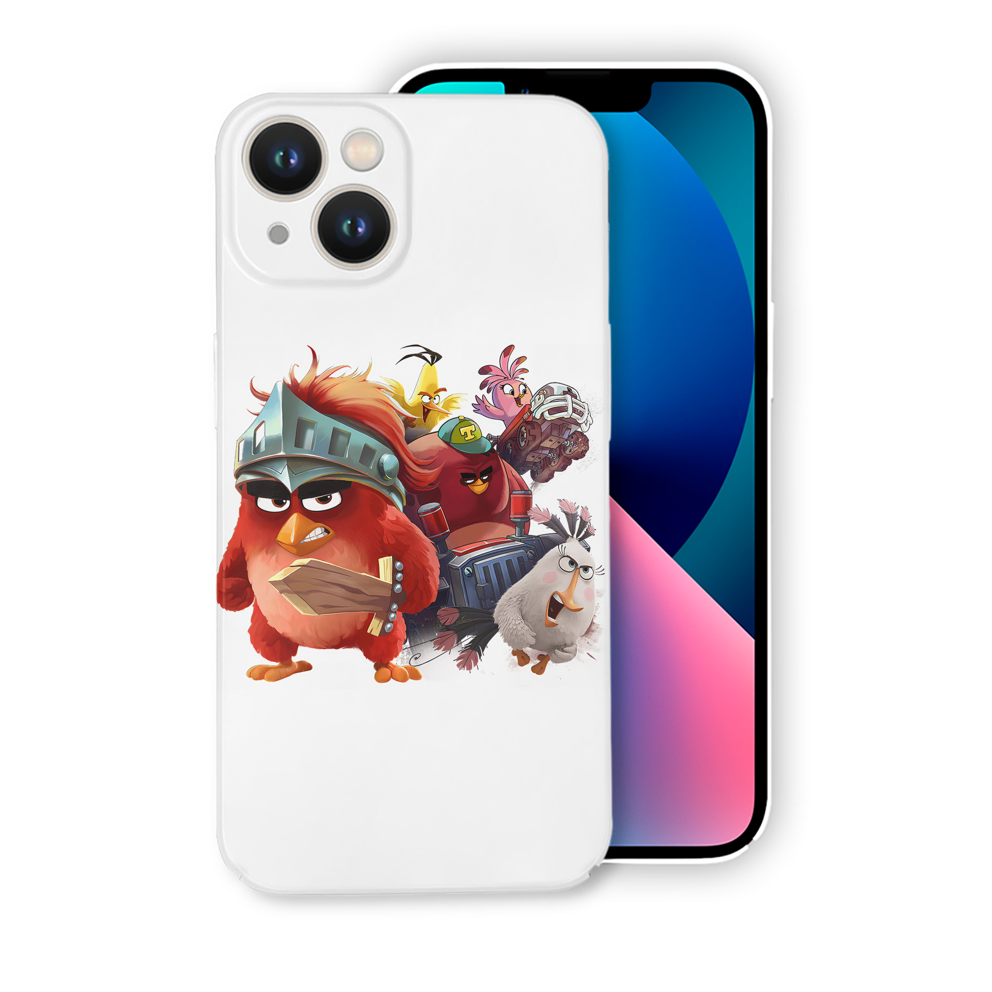 （画像用） Angry Birds アングリーバード 【iPhone 14シリーズ対応】ハードケース